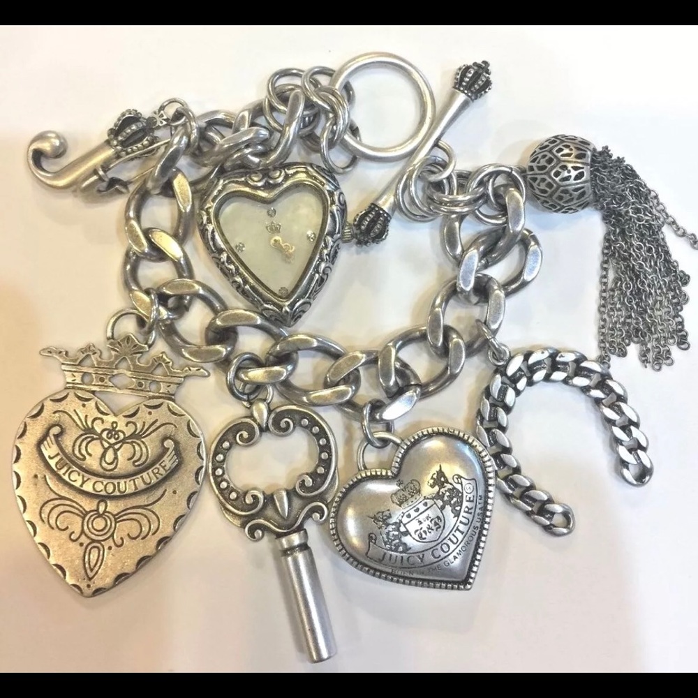 Stone Cold  Juicy Couture Charm Watch Bracelet